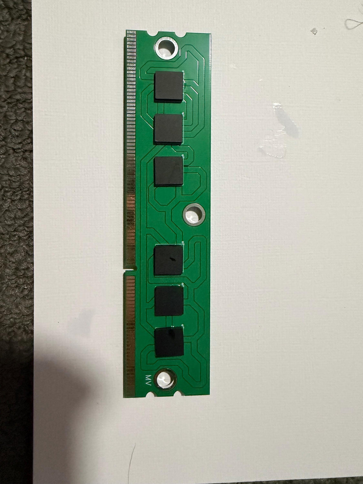Custom Engraved RAM Chip Badge – Techcore Protogen Tag