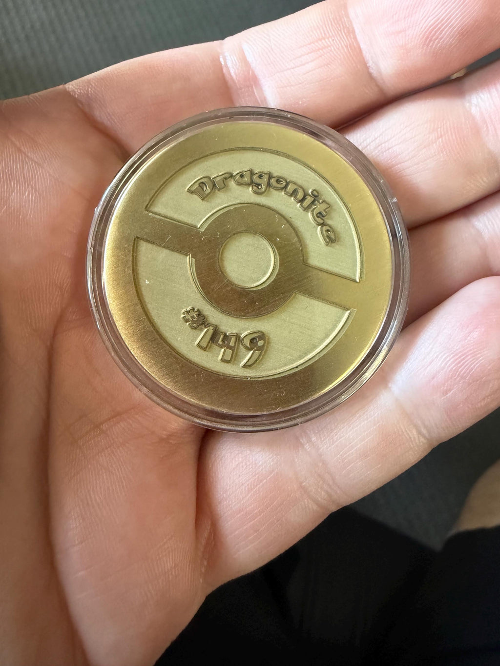 Dratini Evolution Brass Coin Set – 40mm Collectible with Optional Personalization