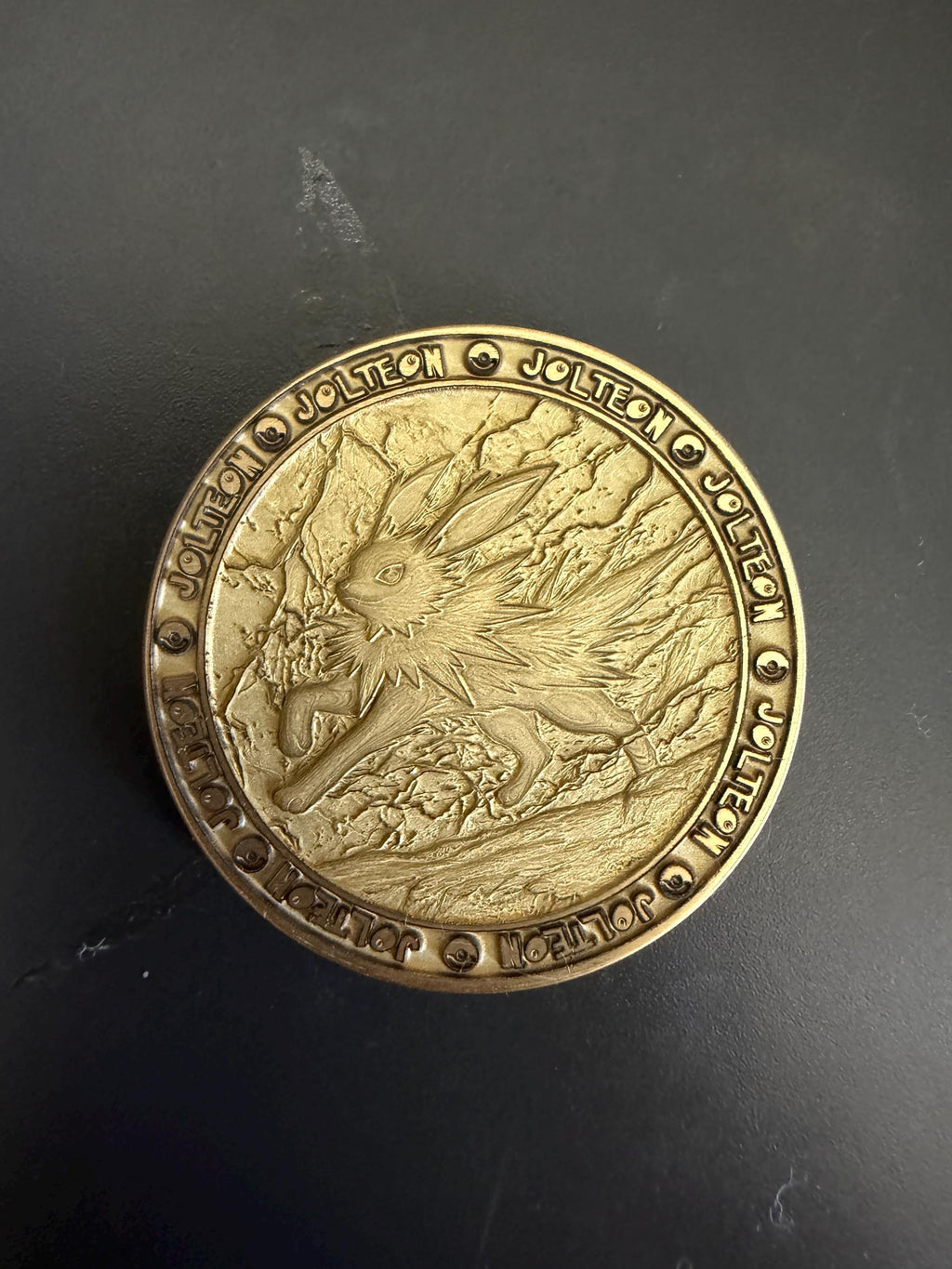 Eeveelutions Brass Coin Set – 40mm Collectible with Optional Personalization