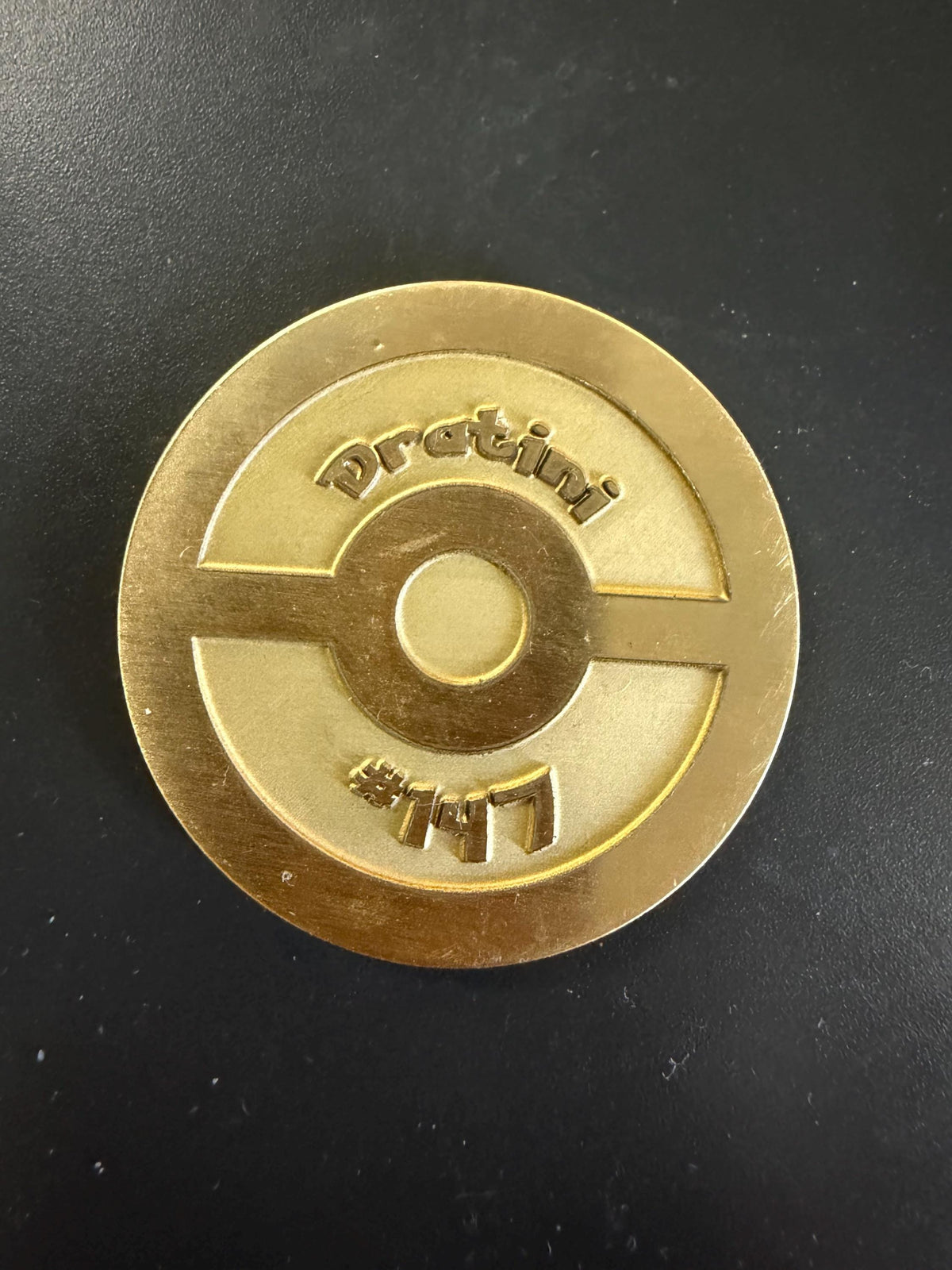 Dratini Evolution Brass Coin Set – 40mm Collectible with Optional Personalization