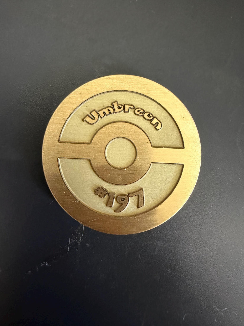 Eeveelutions Brass Coin Set – 40mm Collectible with Optional Personalization