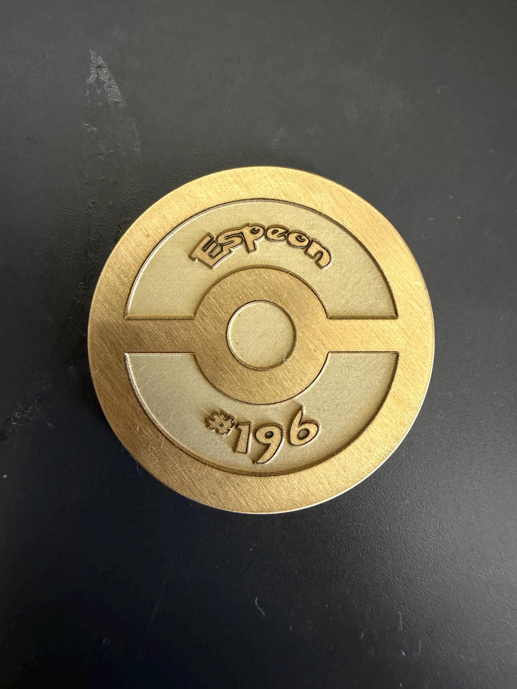 Eeveelutions Brass Coin Set – 40mm Collectible with Optional Personalization