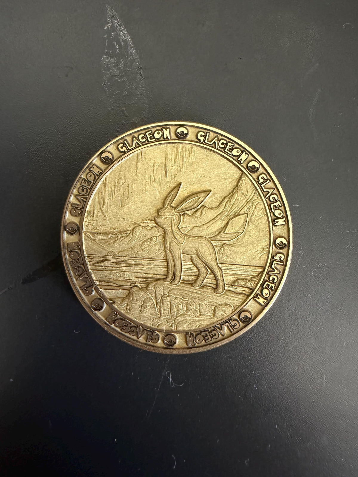 Eeveelutions Brass Coin Set – 40mm Collectible with Optional Personalization
