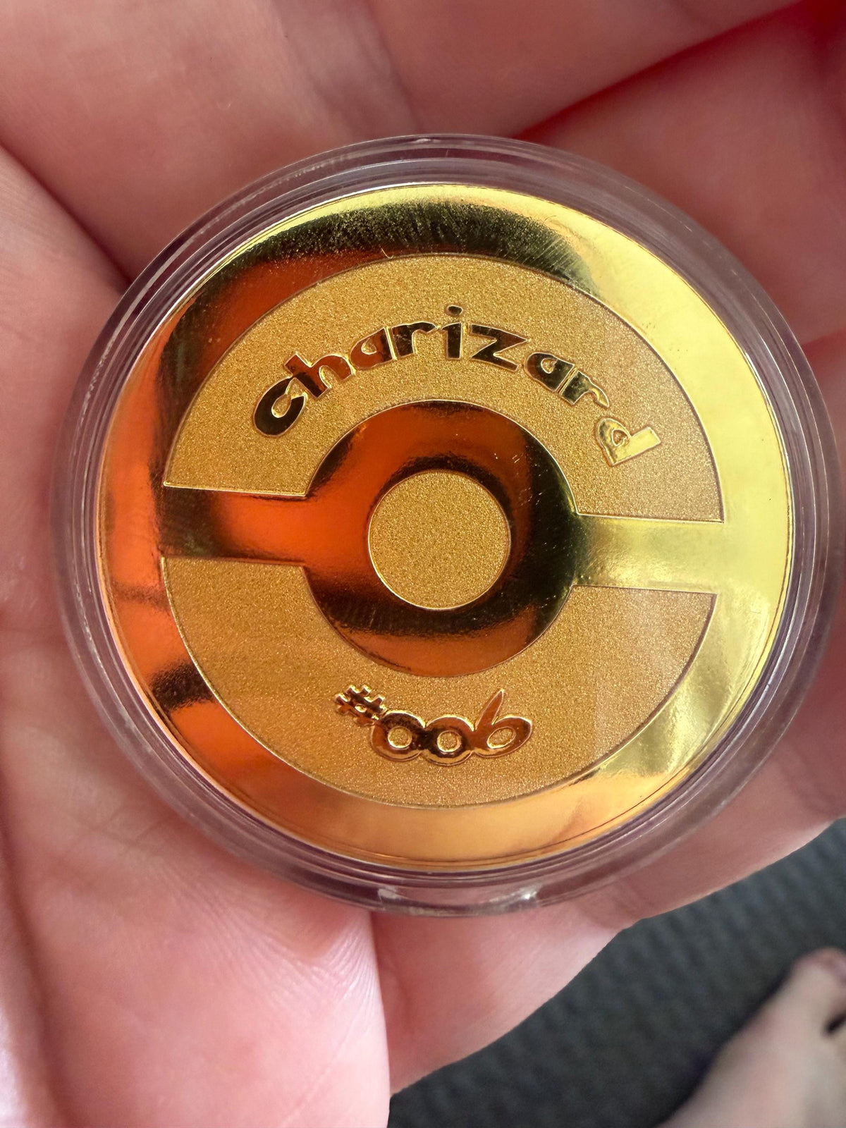 Gold-Plated Pokémon Coin – 40mm Collectible with Multiple Designs