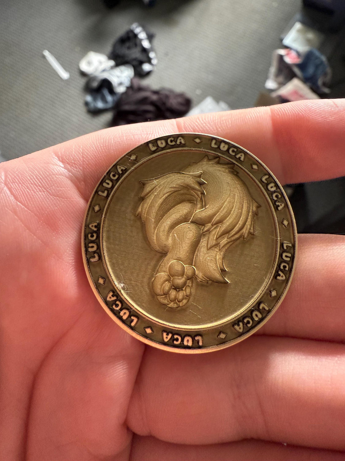 Create Your Own Legendary Keepsake – Custom 40mm Brass Coin