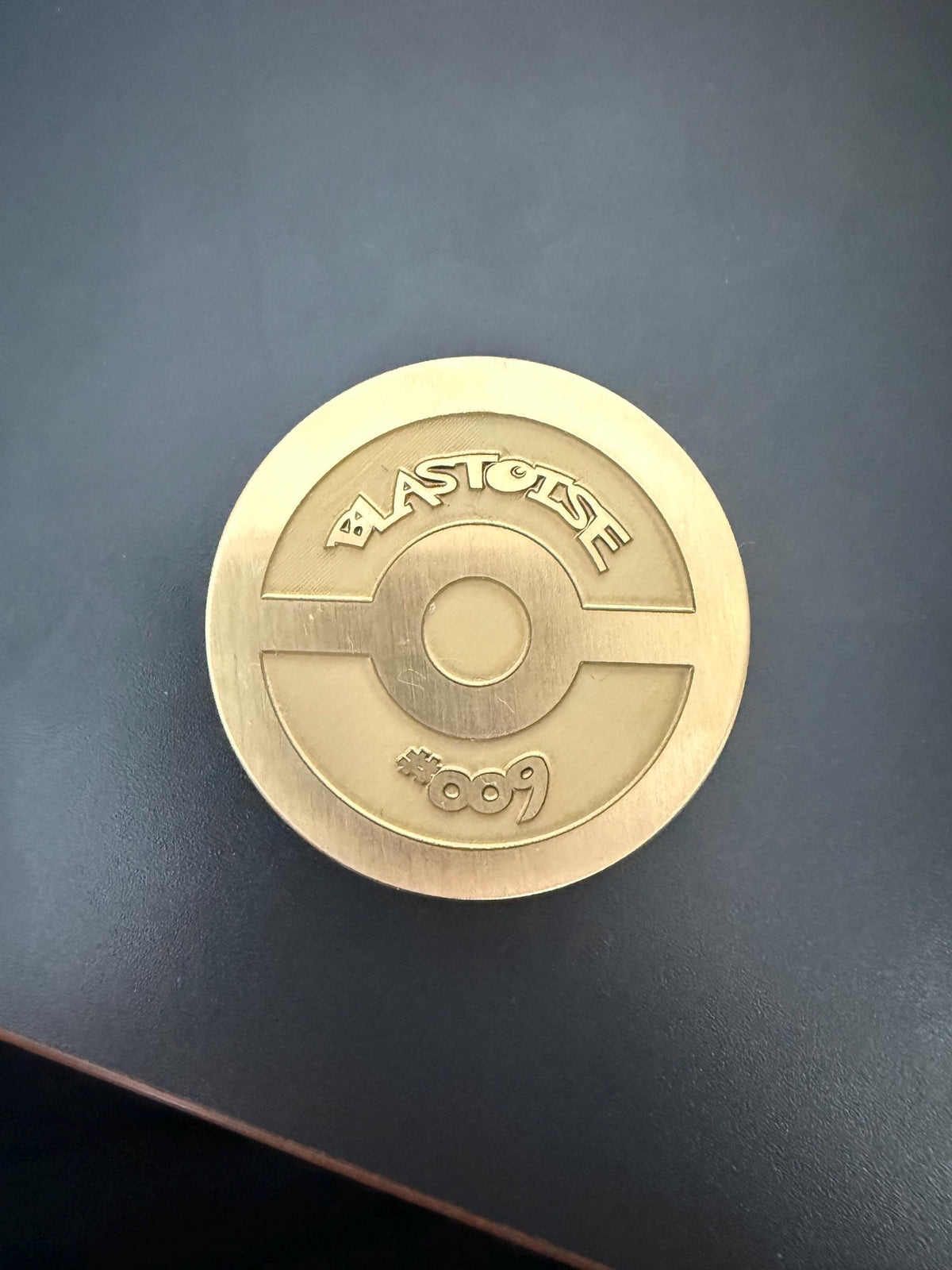 Kanto Starter Final Evolution Brass Coin Set – 40mm Collectible with Optional Personalization