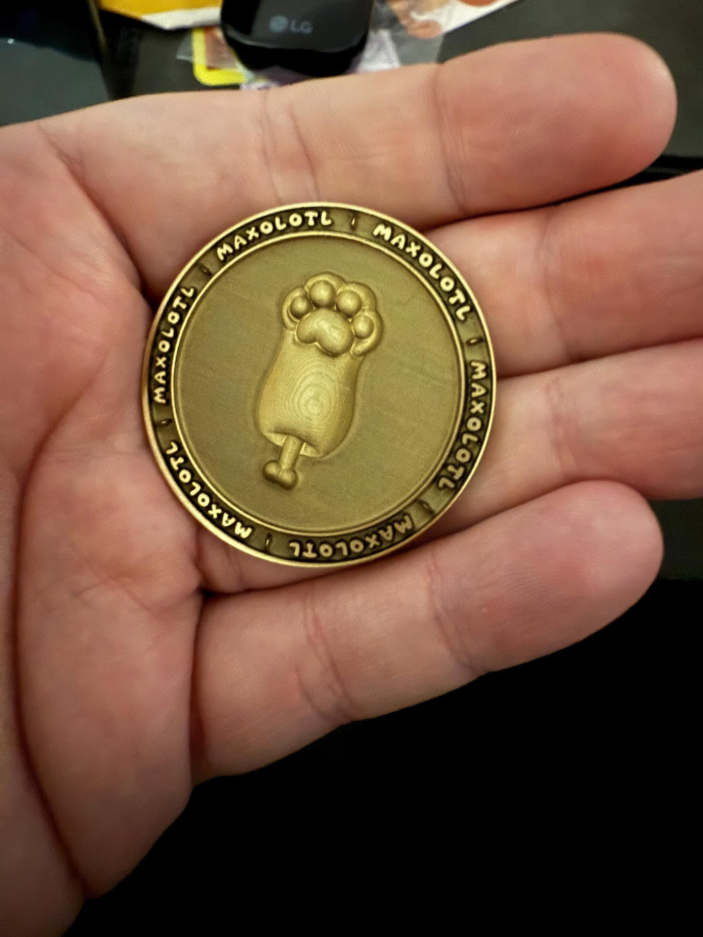 Create Your Own Legendary Keepsake – Custom 40mm Brass Coin