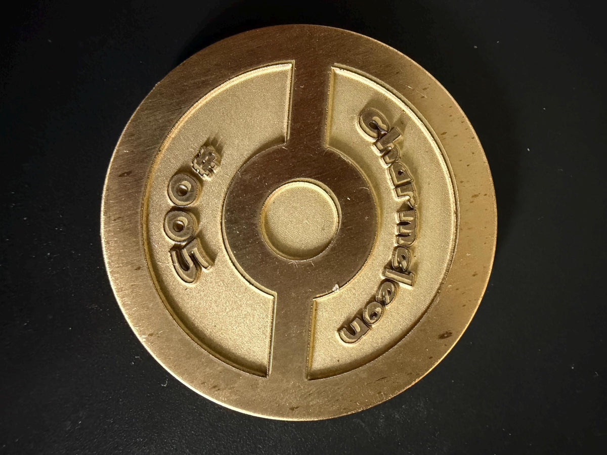 Kanto Starter Second Evolution Brass Coin Set – 40mm Collectible with Optional Personalization