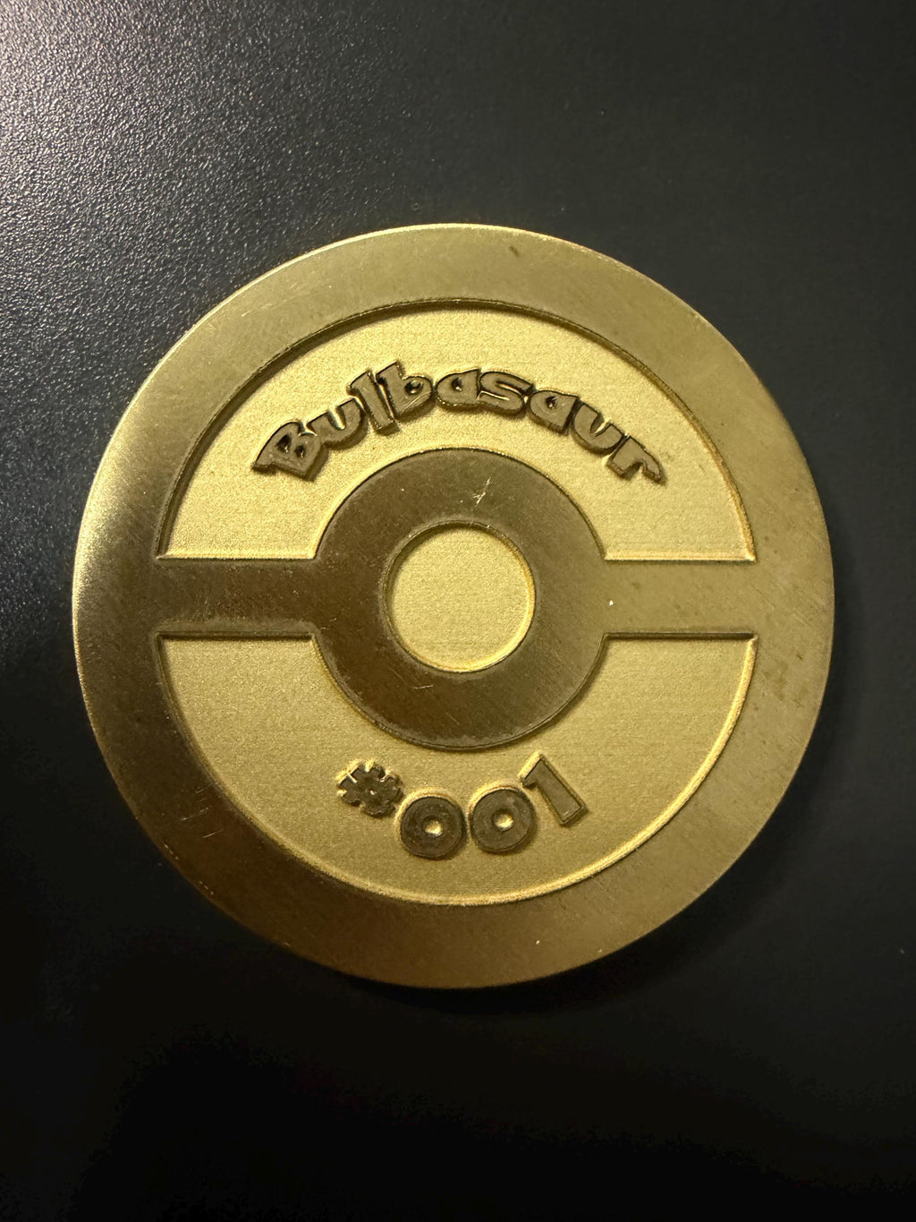 Kanto Starters Full Brass Coin Set – 40mm Collectible with Optional Personalization